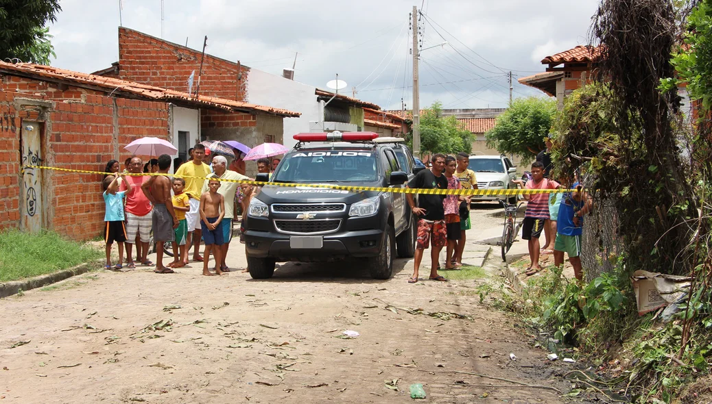 Possivelmente, o homicídio ocorreu na madrugada desta quarta-feira