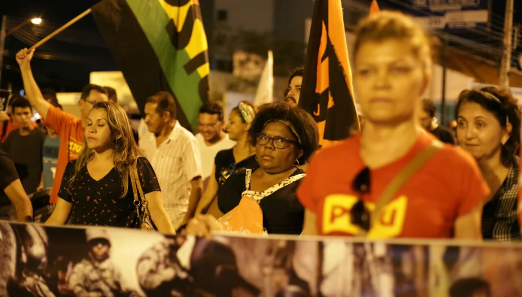 Ato reuniu várias pessoas em Teresina