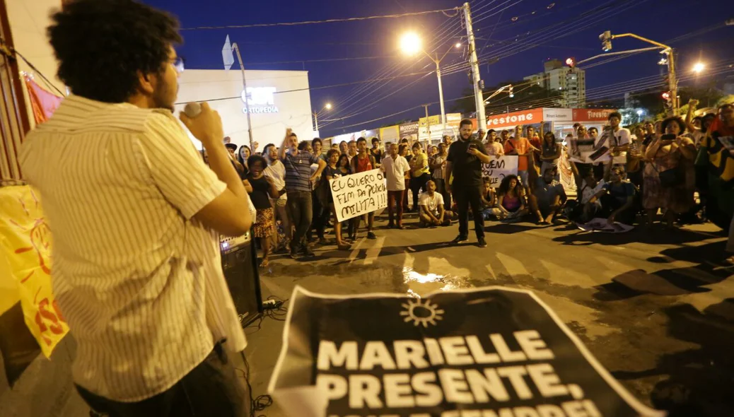 Ato reuniu várias pessoas em Teresina