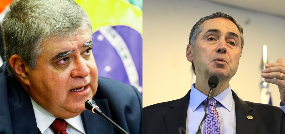 Carlos Marun e Luís Roberto Barroso 