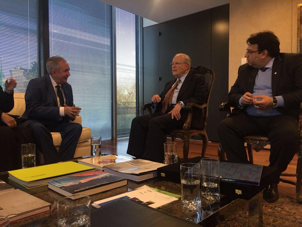Encontro com embaixador dos EUA