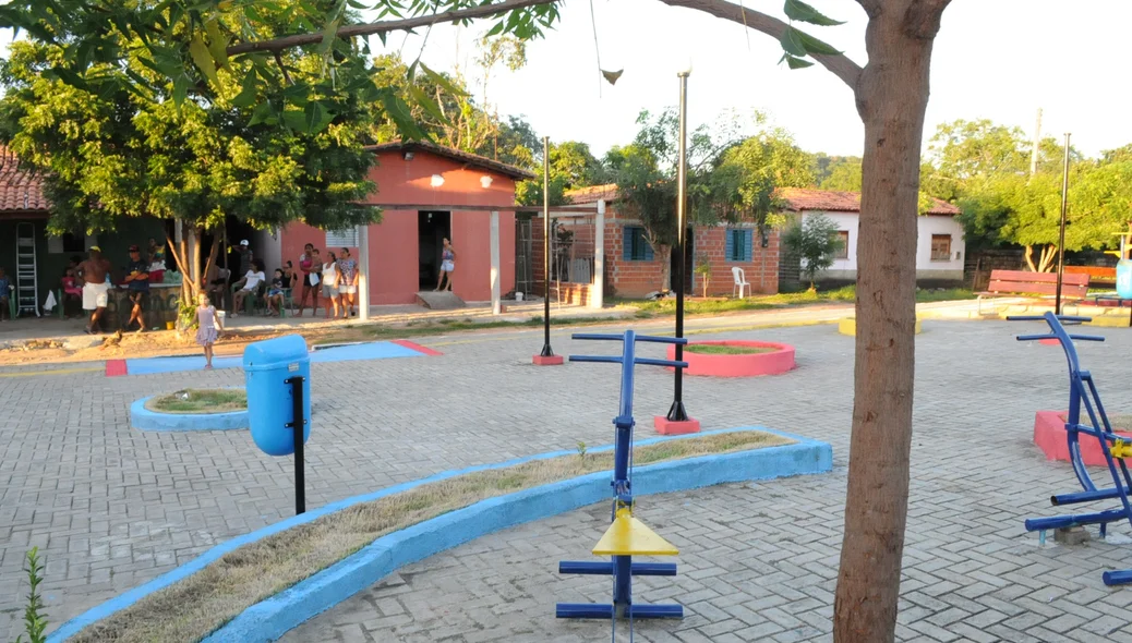 Praça Piçarreira em Monsenhor Gil 