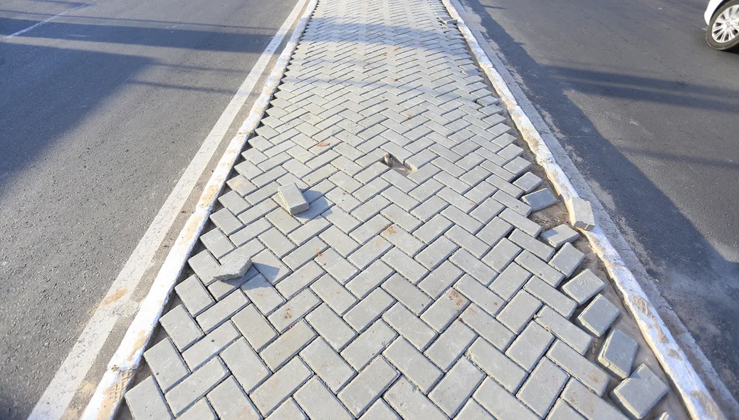 Avenida Nossa Senhora de Fátima ganha calçadas urbanizadas e acessíveis