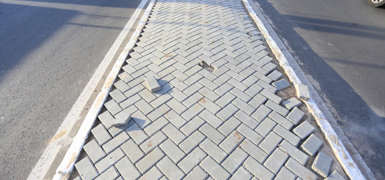 Avenida Nossa Senhora de Fátima ganha calçadas urbanizadas e acessíveis