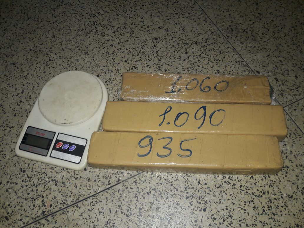 Entorpecentes apreendidos pela PM
