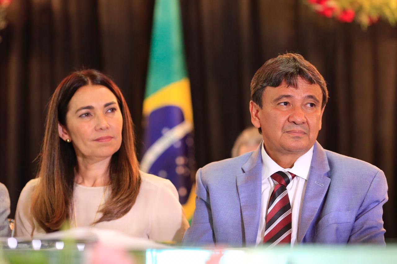 Governador Wellington Dias e a vice-governadora Margarete Coelho 
