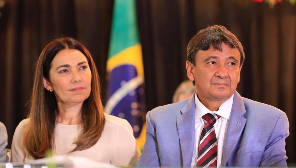 Governador Wellington Dias e a vice-governadora Margarete Coelho 