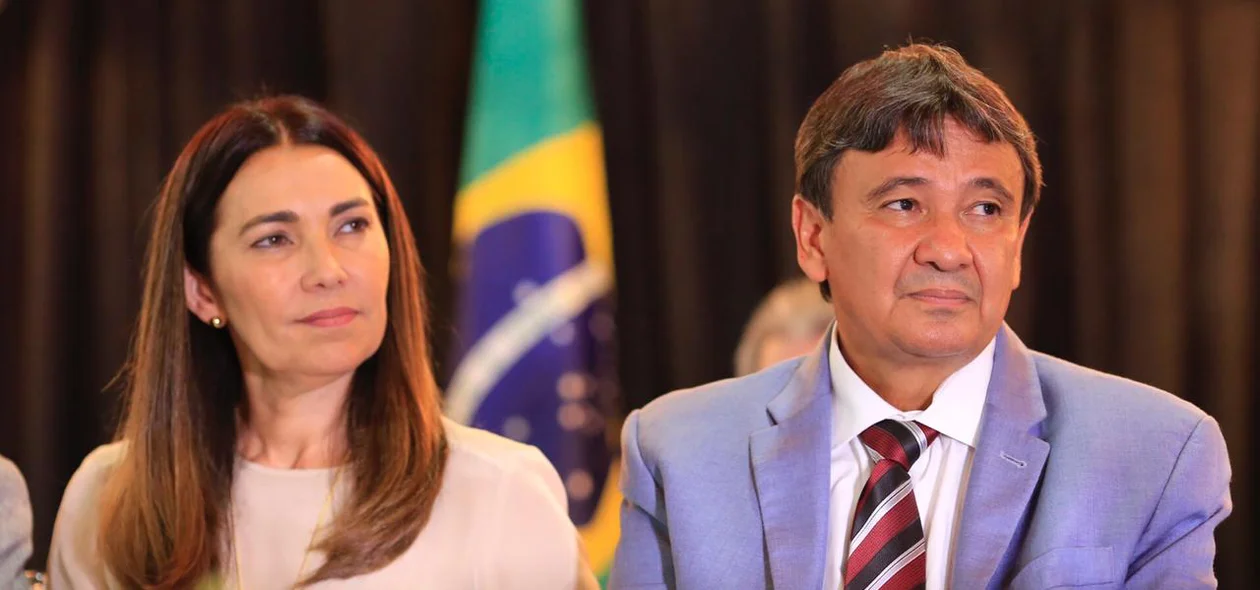 Governador Wellington Dias e a vice-governadora Margarete Coelho 