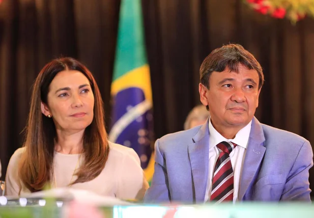 Governador Wellington Dias e a vice-governadora Margarete Coelho 