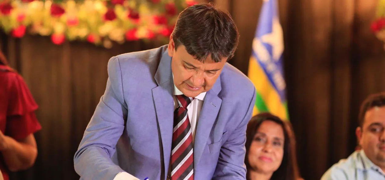 Governador Wellington Dias em evento da SDR