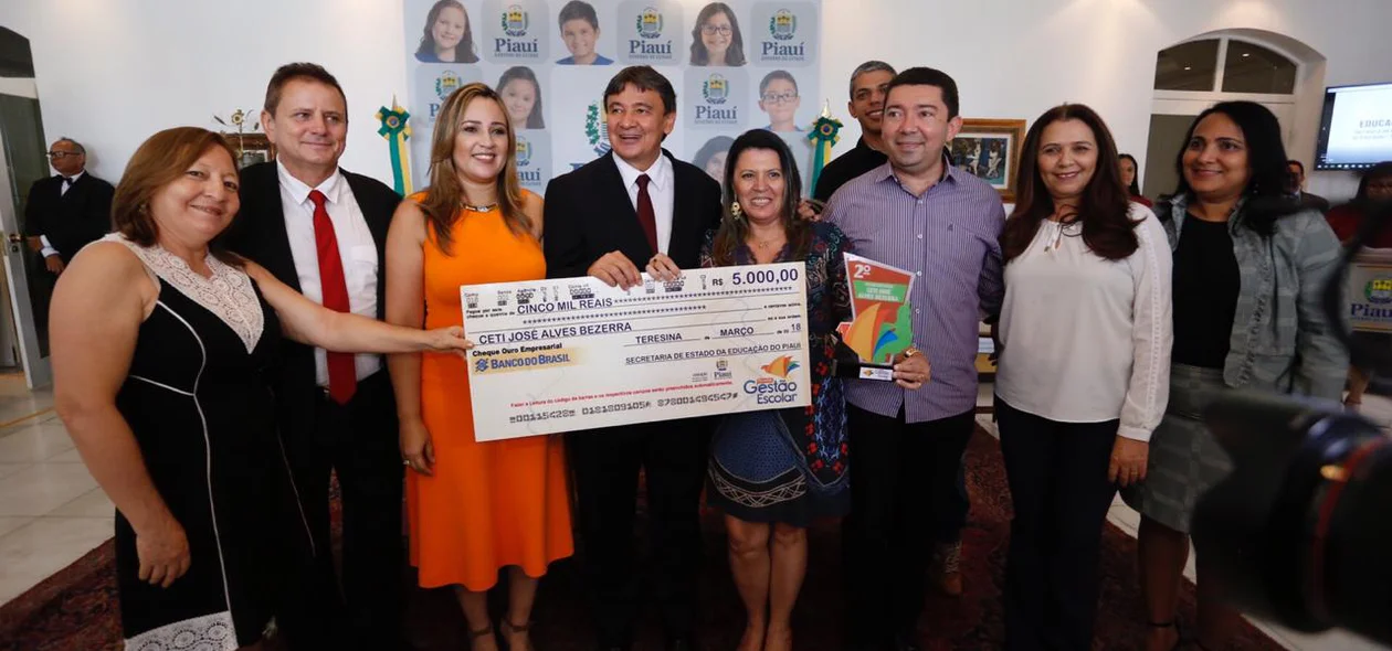 Ceti José Alves Bezerra também recebeu prêmio