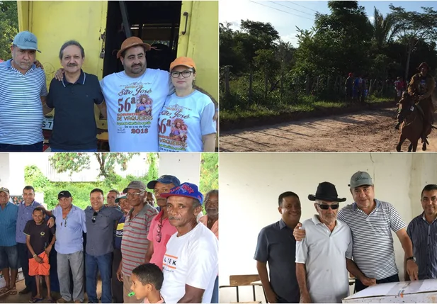 João Mádison participa da 56ª corrida do Vaqueiro em Lagoa do Piauí e visita a cidade de Angical 