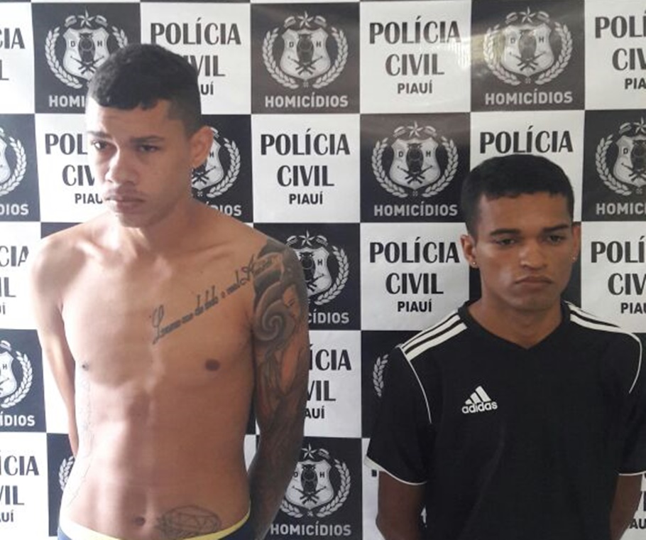 Presos na manhã desta quarta-feira