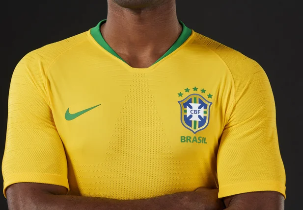 Uniforme oficial da seleção brasileira para a Copa do Mundo 2018