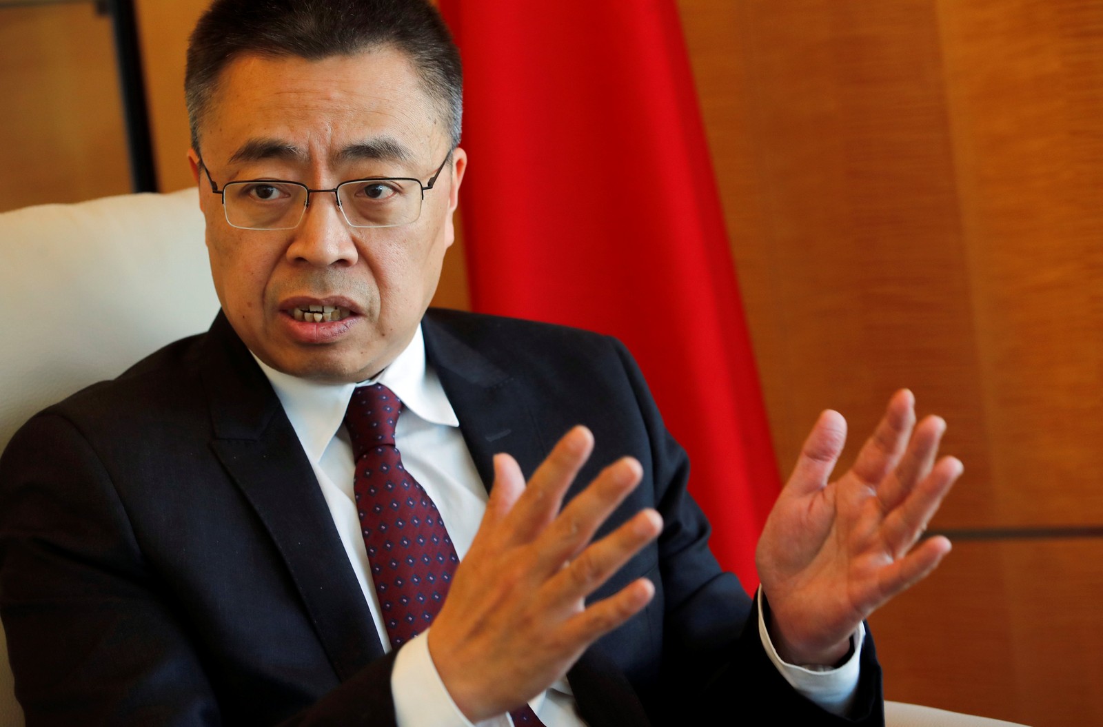Embaixador de Pequim na OMC, Zhang Xiangchen 