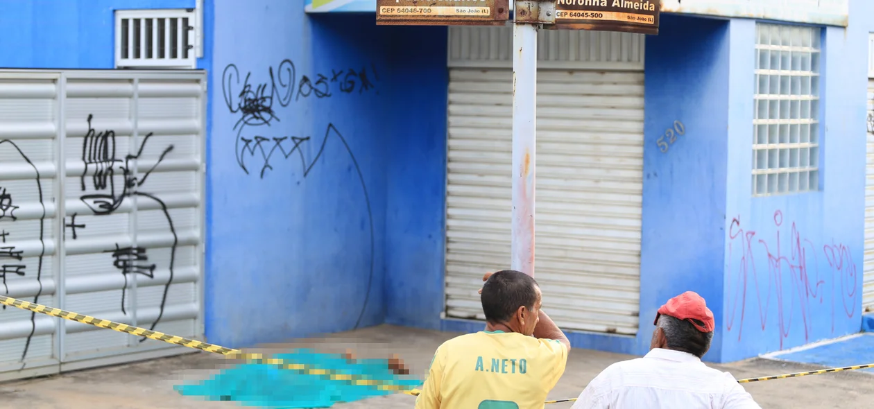Local onde aconteceu a tentativa de assalto 
