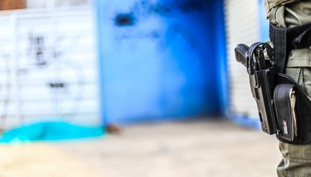 Vitima assassinada com um tiro na testa
