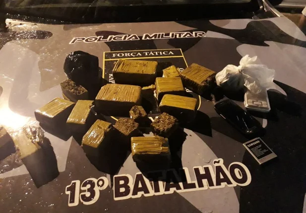 Drogas apreendidas