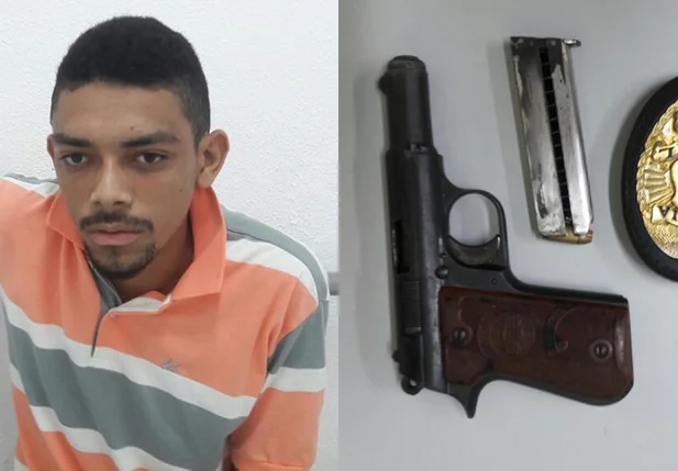 Pedro Gabriel Carvalho Silva foi preso pela Polícia Civil em Teresina