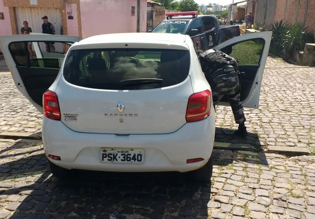 Carro apreendido