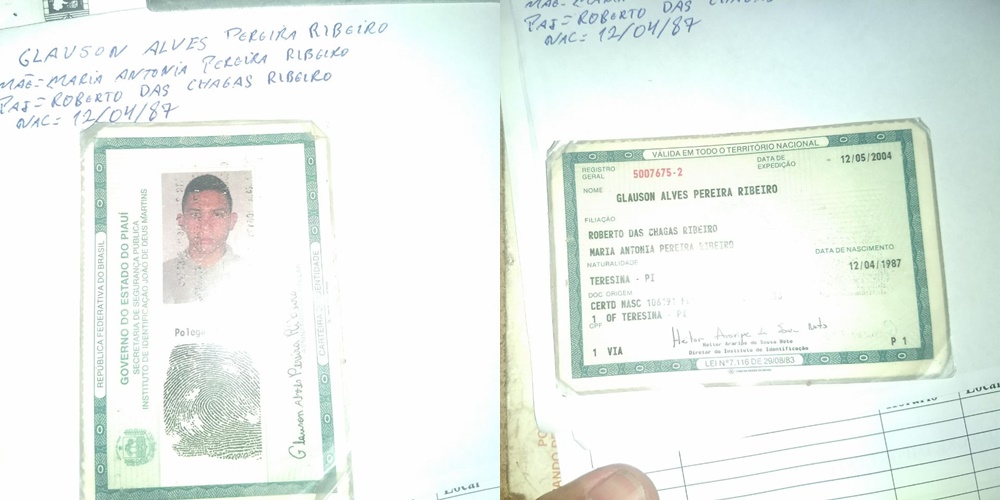 Glauson Alves Pereira Ribeiro foi executado com arma de fogo no residencial Prado Júnior, em Teresina