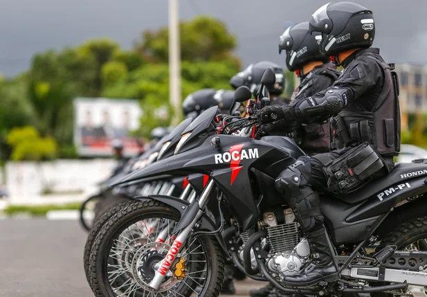 Lançamento da ROCAM- Rondas Ostensivas com Apoio de Motocicletas