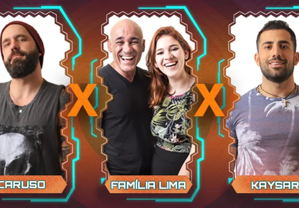 Caruso, Família e Kaysar são os indicados ao nono paredão do BBB 18