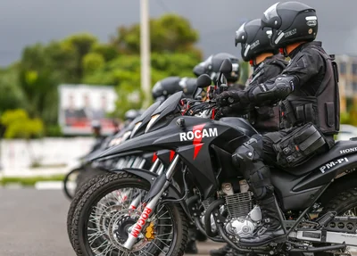 Moto patrulhamento da ROCAM no piauí