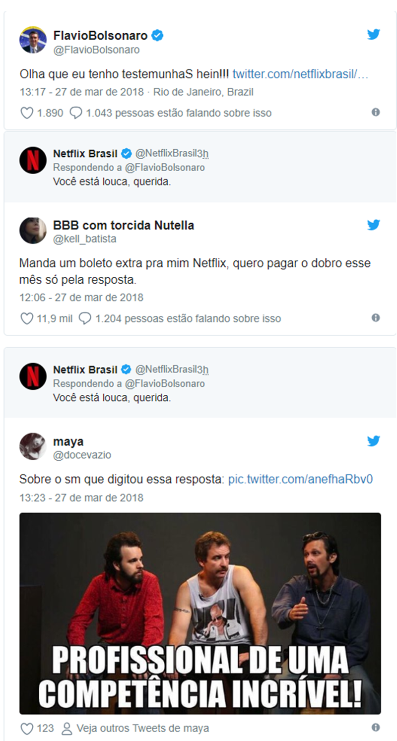 Netflix rebate filho de Bolsonaro sobre possível série com o seu pai