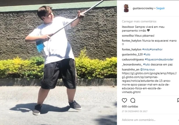 Youtuber Gustavo Infanger Vicentin