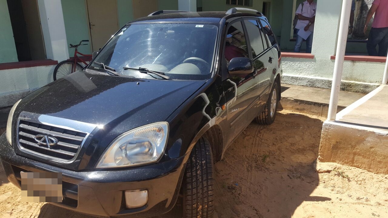 Veículo que era utilizado pelos acusados