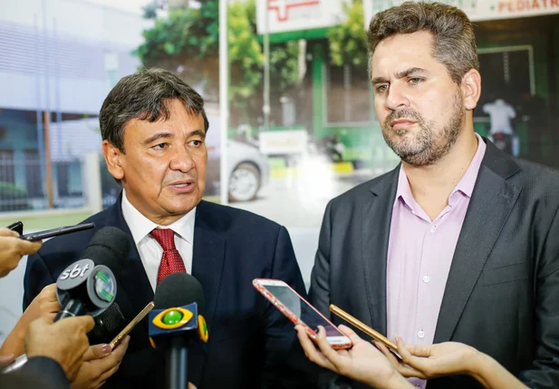 Wellington Dias e Pablo Santos