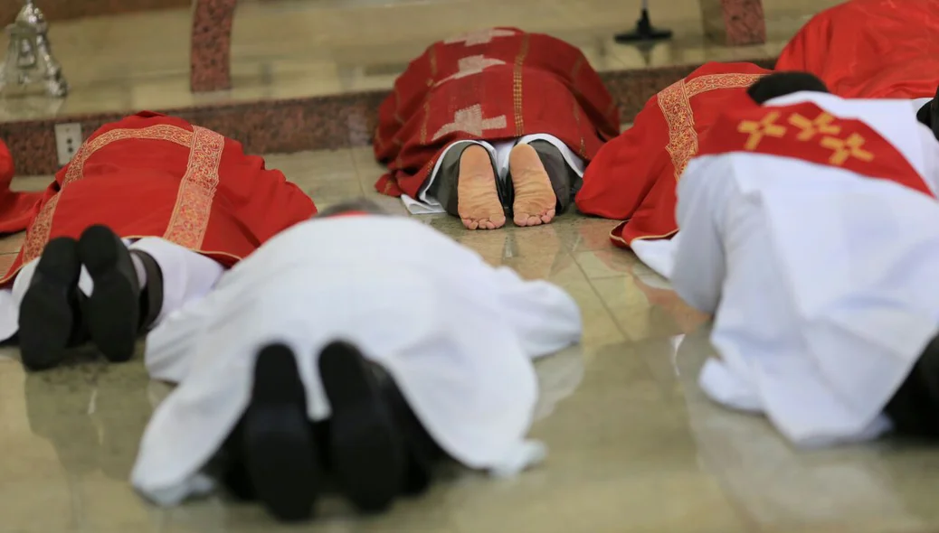 Celebração da Paixão do Senhor.