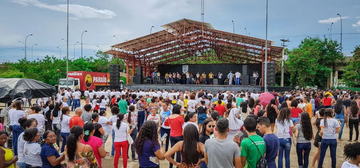 Concentração aconteceu no Parque Potycabana