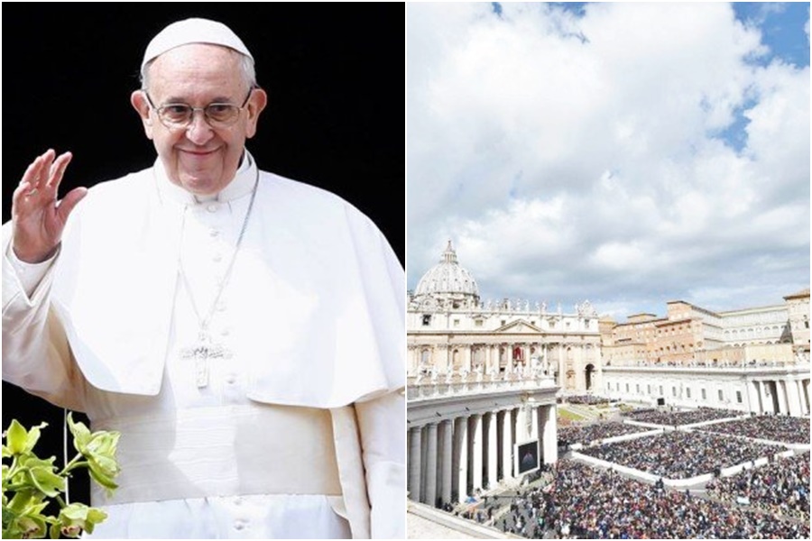 Papa faz discurso no domingo de Páscoa