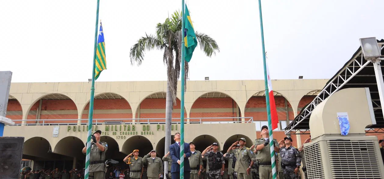 A solenidade aconteceu no Quartel do Comando Geral da PM