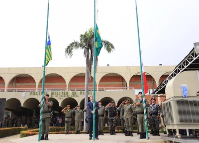 A solenidade aconteceu no Quartel do Comando Geral da PM