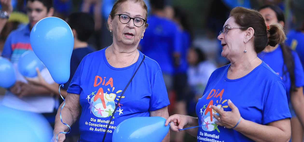 Caminhada Azul em Teresina Piauí 