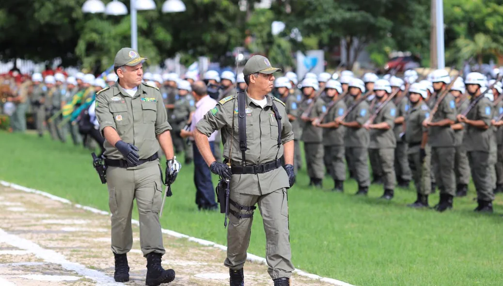 Coronel Carlos Augusto e Coronel Lindomar