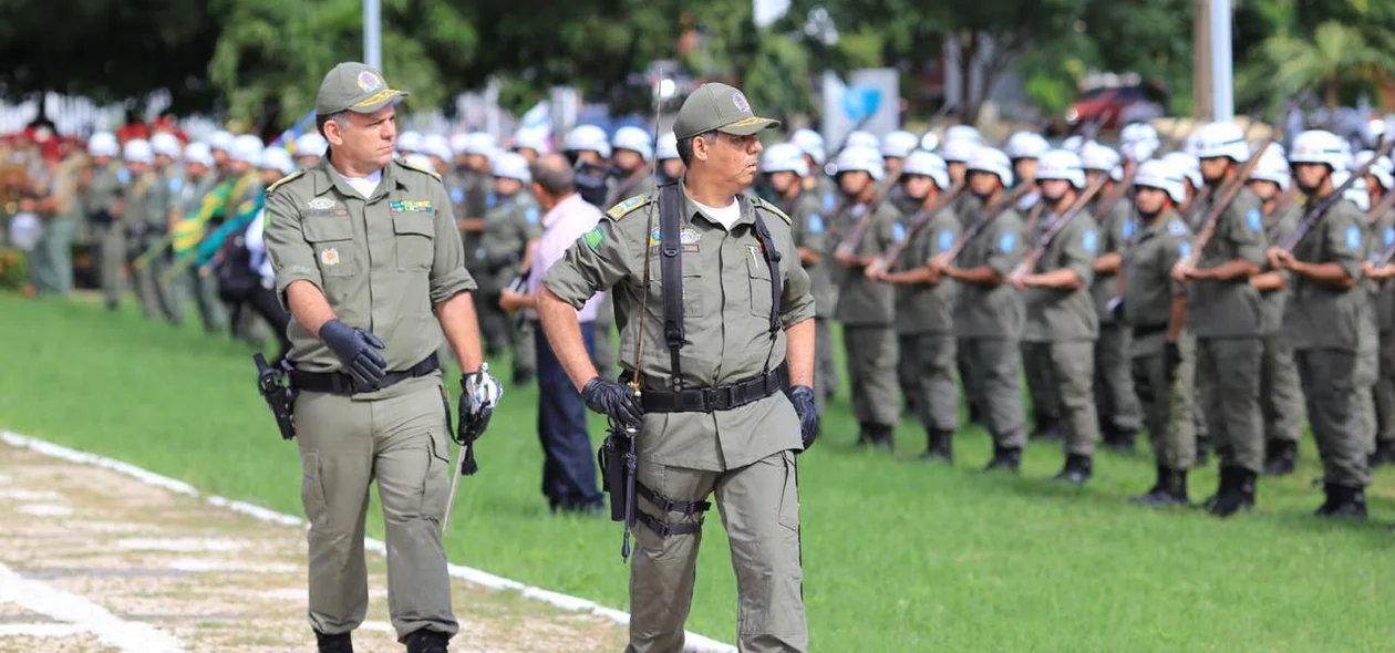 Coronel Carlos Augusto e Coronel Lindomar