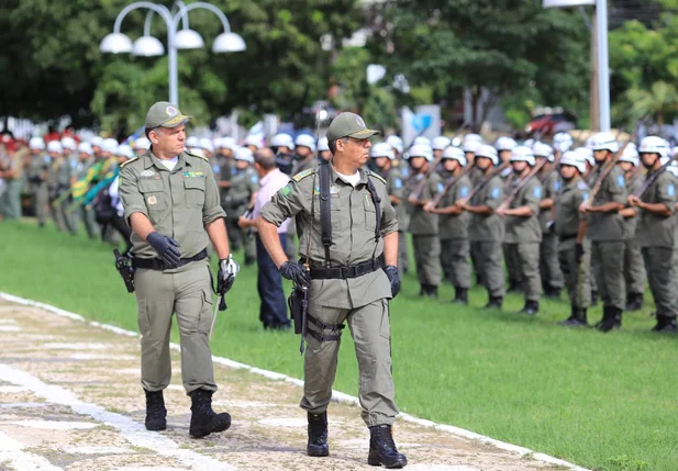 Coronel Carlos Augusto e Coronel Lindomar