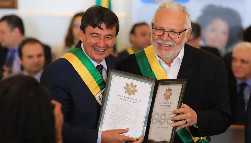 Wellington Dias e Antônio José Medeiros