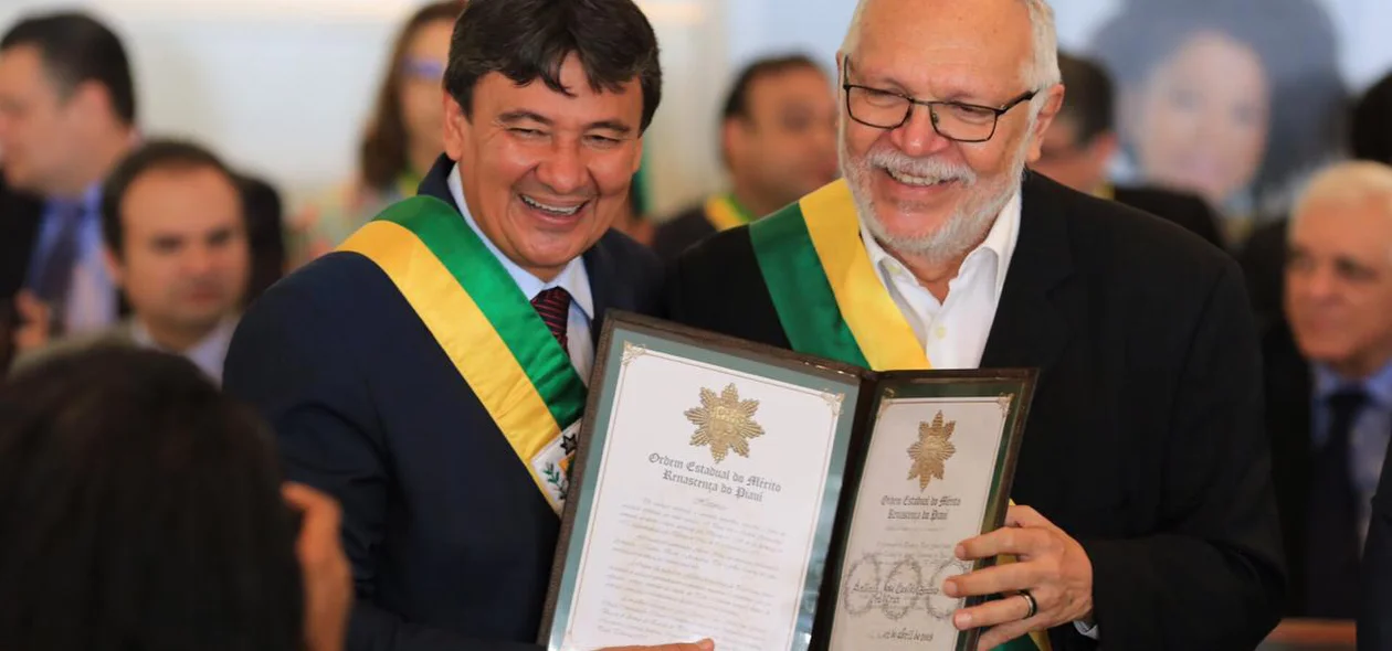 Wellington Dias e Antônio José Medeiros