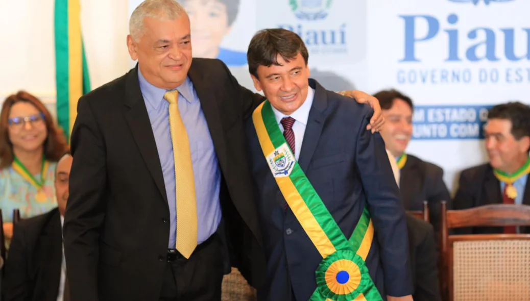 Wellington Dias e Deusval Lacerda