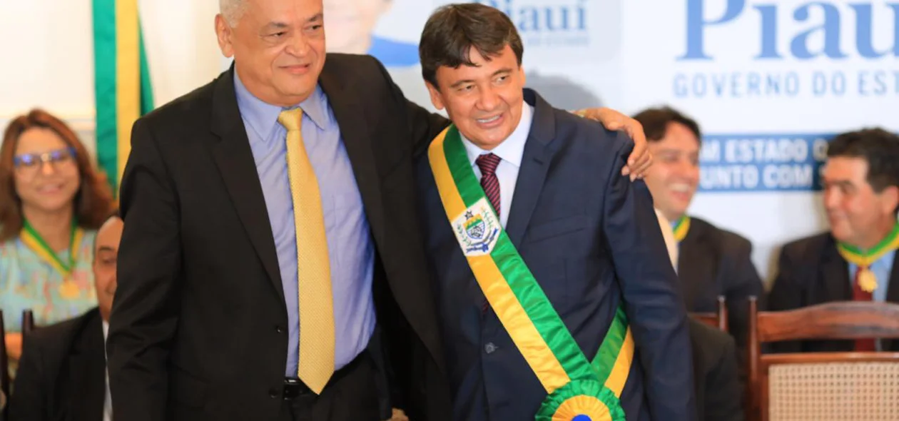 Wellington Dias e Deusval Lacerda
