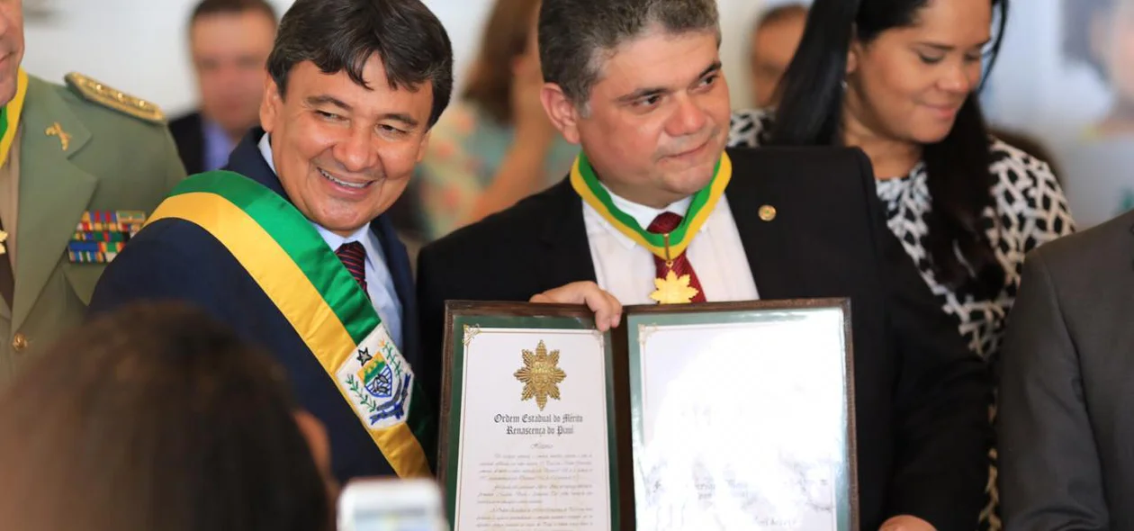 Wellington Dias e Fábio Novo