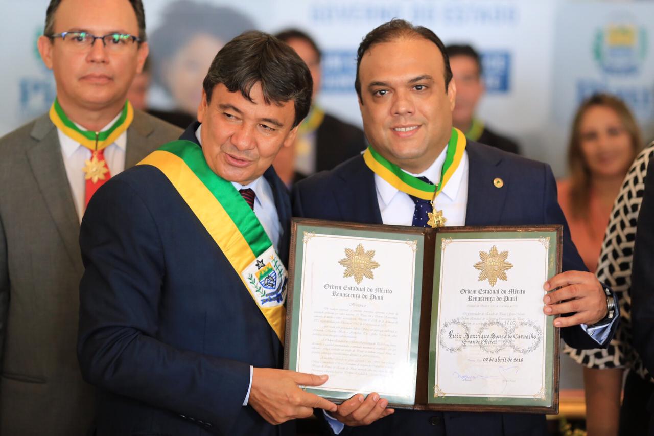 Wellington Dias e Ziza Carvalho