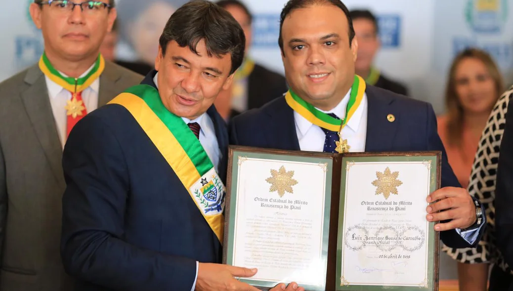 Wellington Dias e Ziza Carvalho