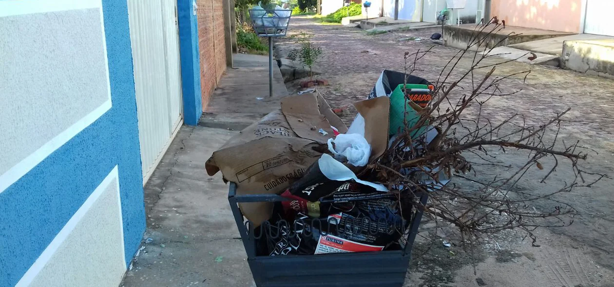 Coleta de lixo não passa no local há quase uma semana
