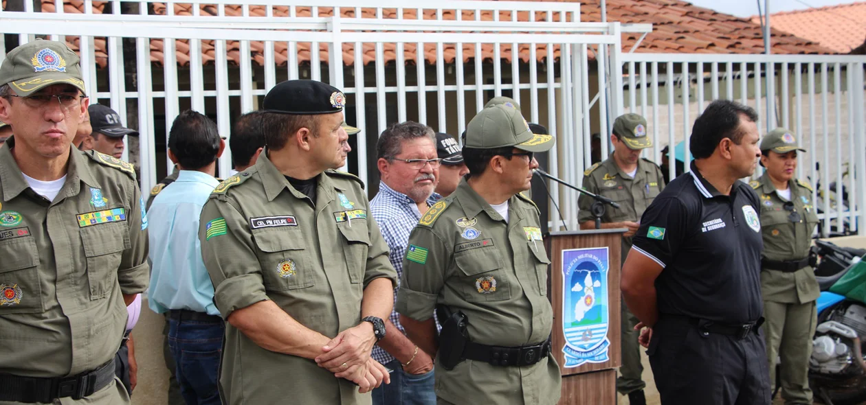 Inauguração da 3ª Companhia do 9º Batalhão da Polícia Militar